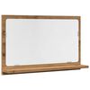 vidaXL K&uacute;peľňov&aacute; skrinka dub artisan 60x11x37 cm kompozitn&eacute; drevo