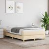 vidaXL Boxspring posteľ s matracom kr&eacute;mov&aacute; 120x190 cm l&aacute;tka