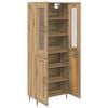 vidaXL Highboard 2 pcs Remeseln&yacute; dub Kompozitn&eacute; drevo