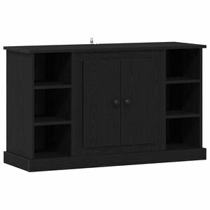 vidaXL Serv&iacute;rovacia skriňa Čierny dub 100 x 35,5 x 60 cm