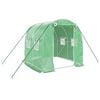 vidaXL F&oacute;liovn&iacute;k s oceľov&yacute;m r&aacute;mom zelen&yacute; 4 m&sup2; 2x2x2 m
