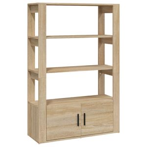 vidaXL Komoda dub sonoma 80x30x119,5 cm spracovan&eacute; drevo