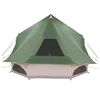 vidaXL Rodinný tipi stan so strechou Zelená 680 x 430 x 270 cm