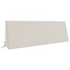 vidaXL Vank&uacute;&scaron; na chrb&aacute;t SOEST 100% polyester Biela 120 x 20 x 40 cm