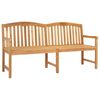 vidaXL Ručne vyrez&aacute;van&aacute; ružov&aacute; lavička 150 x 60 x 90 cm Pr&iacute;rodn&aacute;