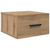 vidaXL Nočn&yacute; stol&iacute;k 35 x 35 x 20 cm Kompozitn&eacute; drevo Remeseln&yacute; dub