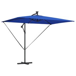 vidaXL Slnečn&iacute;k 294 x 200 x 270 cm Polyester a hlin&iacute;k Azurblue