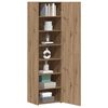 vidaXL Highboard 2 pcs Remeseln&yacute; dub 50 x 42,5 x 185 cm