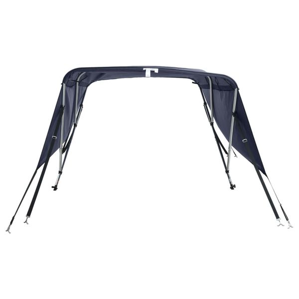 vidaXL Strie&scaron;ka Bimini s 3 obl&uacute;kmi a stenami 183x(154-167)x137 cm