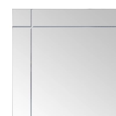 vidaXL Nástenné zrkadlo 100x60 cm, sklo