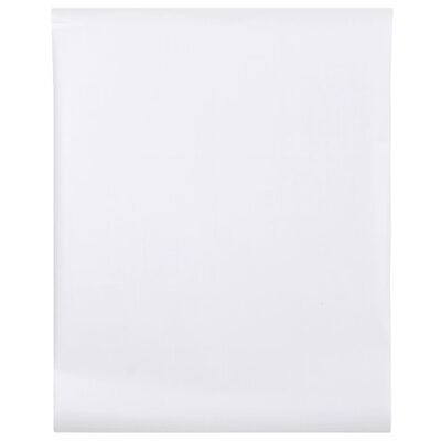 vidaXL Okenná fólia matná biela 45x1000 cm PVC