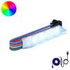 vidaXL LED p&aacute;s 12 ks Čierna a biela Meď a plast