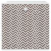 vidaXL skladacie úložné boxy 10 ks hnedá 32x32x32 cm Netkaná textília