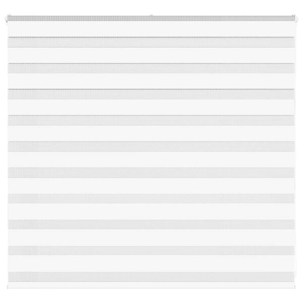 vidaXL Zebra roleta biela 165x100 cm šírka látky 160,9cm polyester