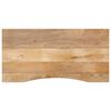 vidaXL Stolov&aacute; doska so zakriven&iacute;m 120x60x2,5 cm surov&yacute; mangov&yacute; mas&iacute;v