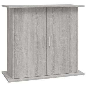 vidaXL Stojan na akv&aacute;rium siv&yacute; sonoma 81x36x73 cm kompozitn&eacute; drevo