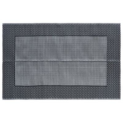 vidaXL Vonkajší koberec sivý 160x230 cm PP