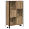 vidaXL Knižnica 68 x 30 x 108.5 cm Kompozitn&eacute; drevo Remeseln&iacute;cky dub