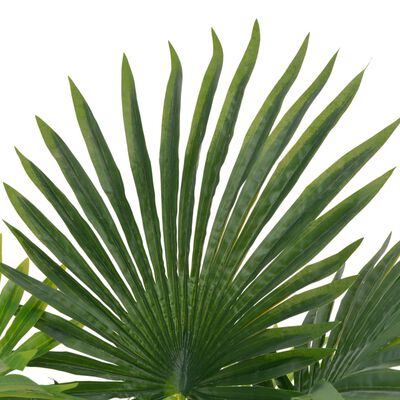 vidaXL Umelá rastlina palma s kvetináčom zelená 70 cm