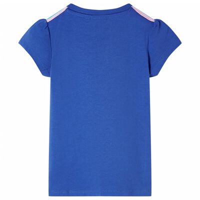 Detské tričko kobaltovo modré 92
