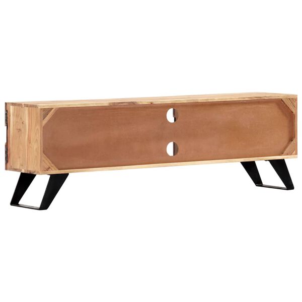 vidaXL TV skrinka z ak&aacute;ciov&eacute;ho dreva 140x30x45 cm