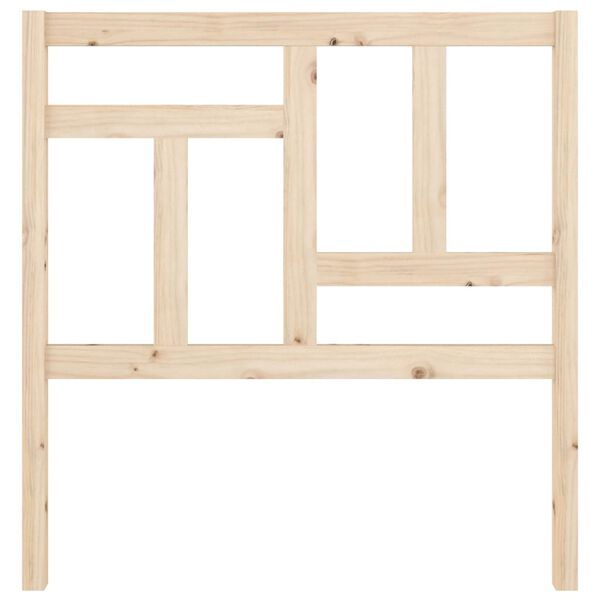 vidaXL Čelo postele 95,5x4x100 cm masívna borovica