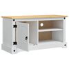vidaXL TV skrinka Corona Biela 100 x 40 x 52 cm