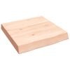 vidaXL K&uacute;peľňov&aacute; doska 40x40x(2-6) cm neo&scaron;etren&yacute; mas&iacute;v