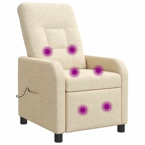 vidaXL Mas&aacute;žne relaxačn&eacute; kreslo Kr&eacute;mov&aacute; L&aacute;tka