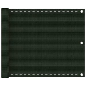 vidaXL Balk&oacute;nov&aacute; mark&iacute;za bledozelen&aacute; 75x300 cm HDPE