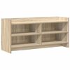 vidaXL TV skrinka 100 x 33 x 47 cm Dub sonoma Kompozitn&eacute; drevo