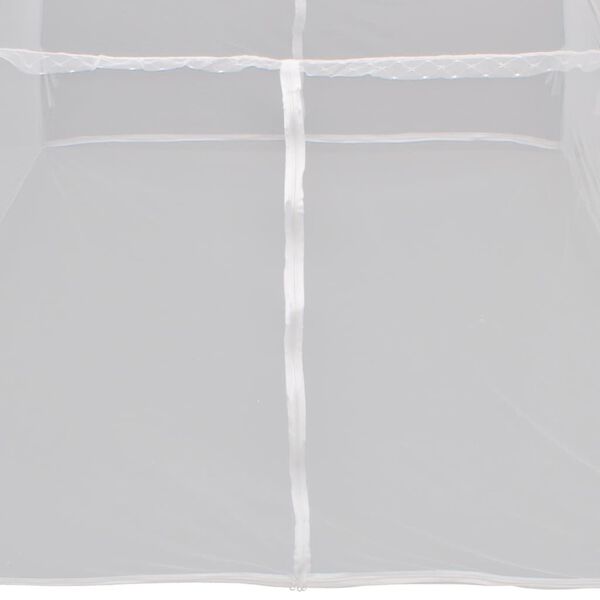 vidaXL Kempovac&iacute; stan 200x120x130 cm sklolamin&aacute;t biely