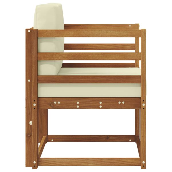 vidaXL Z&aacute;hradn&aacute; s&uacute;prava gaučov Mas&iacute;vne ak&aacute;ciov&eacute; drevo a polyester