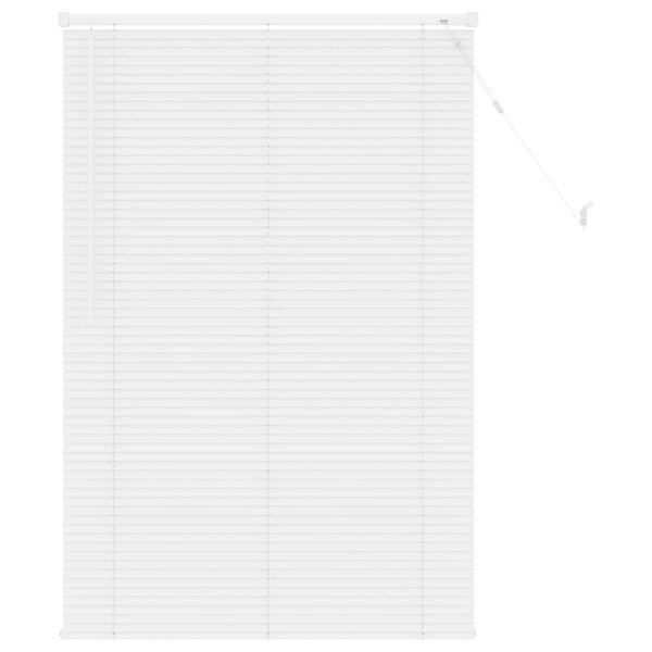 vidaXL Žal&uacute;zia Nastaviteľn&aacute; Biely 150 x 100 cm PVC