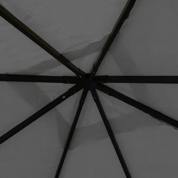 vidaXL Alt&aacute;nok 4x4x3 m, antracitov&yacute; 180 g/m&sup2;