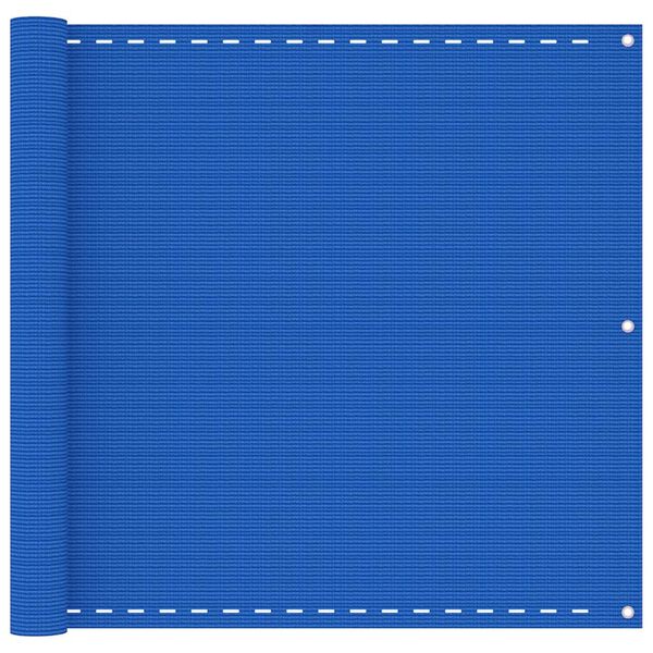vidaXL Balk&oacute;nov&aacute; mark&iacute;za, modr&aacute; 90x300 cm, HDPE