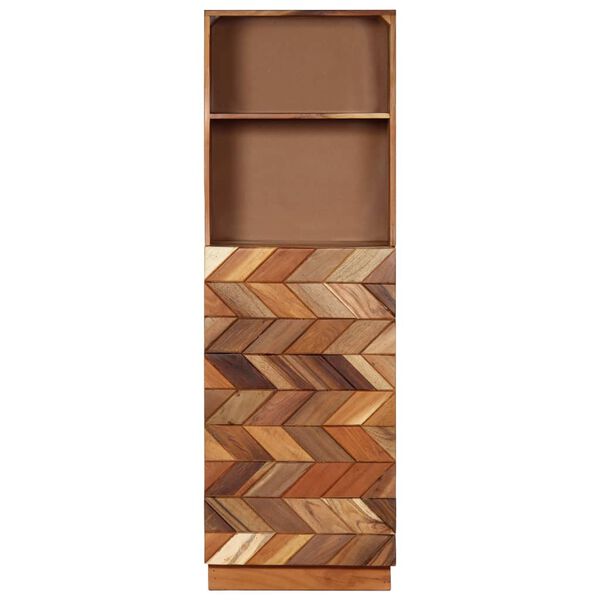 vidaXL Vysok&aacute; skrinka 40x32x122 cm, recyklovan&yacute; mas&iacute;v