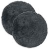 vidaXL Poťah na podložku 2 pcs HEERLEN Antracitov&aacute; &Oslash; 30 cm PV fleece
