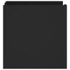 vidaXL Nočn&yacute; stol&iacute;k čierny 45x50x50 cm kompozitn&eacute; drevo