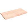 vidaXL K&uacute;peľňov&aacute; doska 120x60x(2-6) cm neo&scaron;etren&yacute; mas&iacute;v