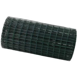 vidaXL Euro plot 0,6 x 10 m Železo potiahnut&eacute; PVC Zelen&aacute;