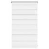 vidaXL Zebrov&aacute; roleta 50,9x100 cm &Scaron;&iacute;rka l&aacute;tky 46,7 cm biela