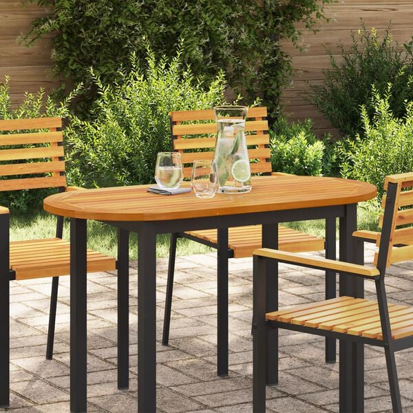 vidaXL Vrchn&aacute; doska Hned&aacute; 110 x 55 x 2 cm Pevn&eacute; ak&aacute;ciov&eacute; drevo