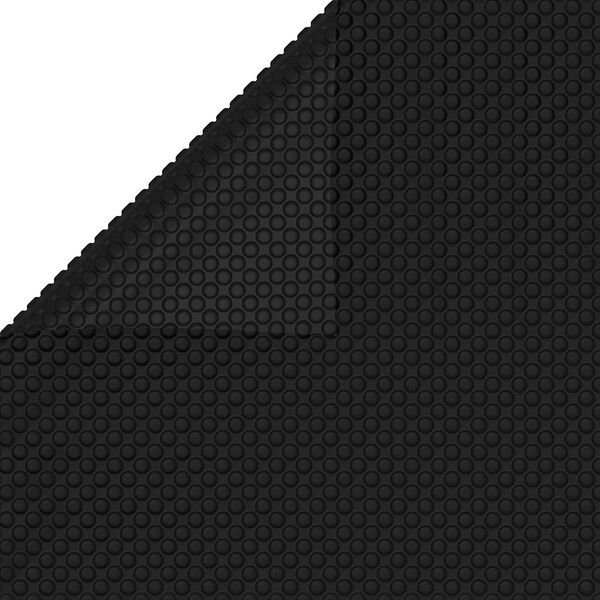 vidaXL Bazénová plachta, čierna 488x244 cm, PE