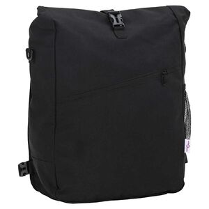 vidaXL Cyklistick&aacute; ta&scaron;ka Čierna 33 x 16 x 60 cm Polyester