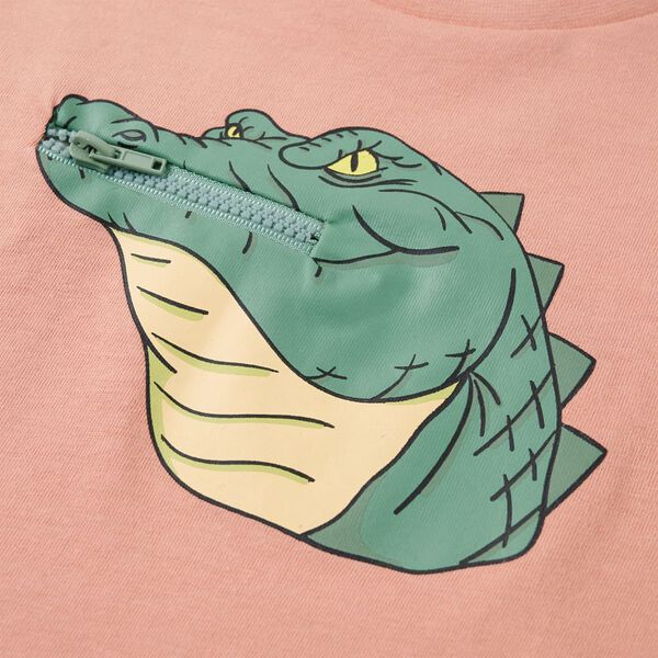 Detské tričko svetlooranžové 128