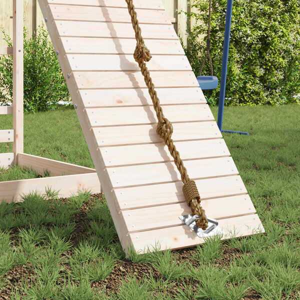 vidaXL Lezeck&eacute; lano Hned&aacute; 305 cm Nyl&oacute;n