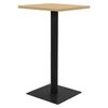 vidaXL Bistro stol&iacute;k, dubov&aacute; farba 70x70x107 cm