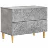 vidaXL Nočn&yacute; stol&iacute;k Bet&oacute;novo siv&aacute; 62 x 34,5 x 48 cm Kompozitn&eacute; drevo