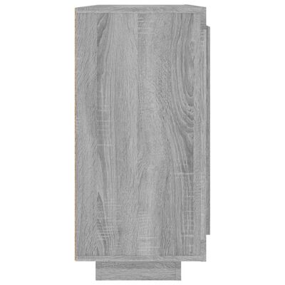 vidaXL Komoda sivý dub sonoma 92x35x75 cm spracované drevo